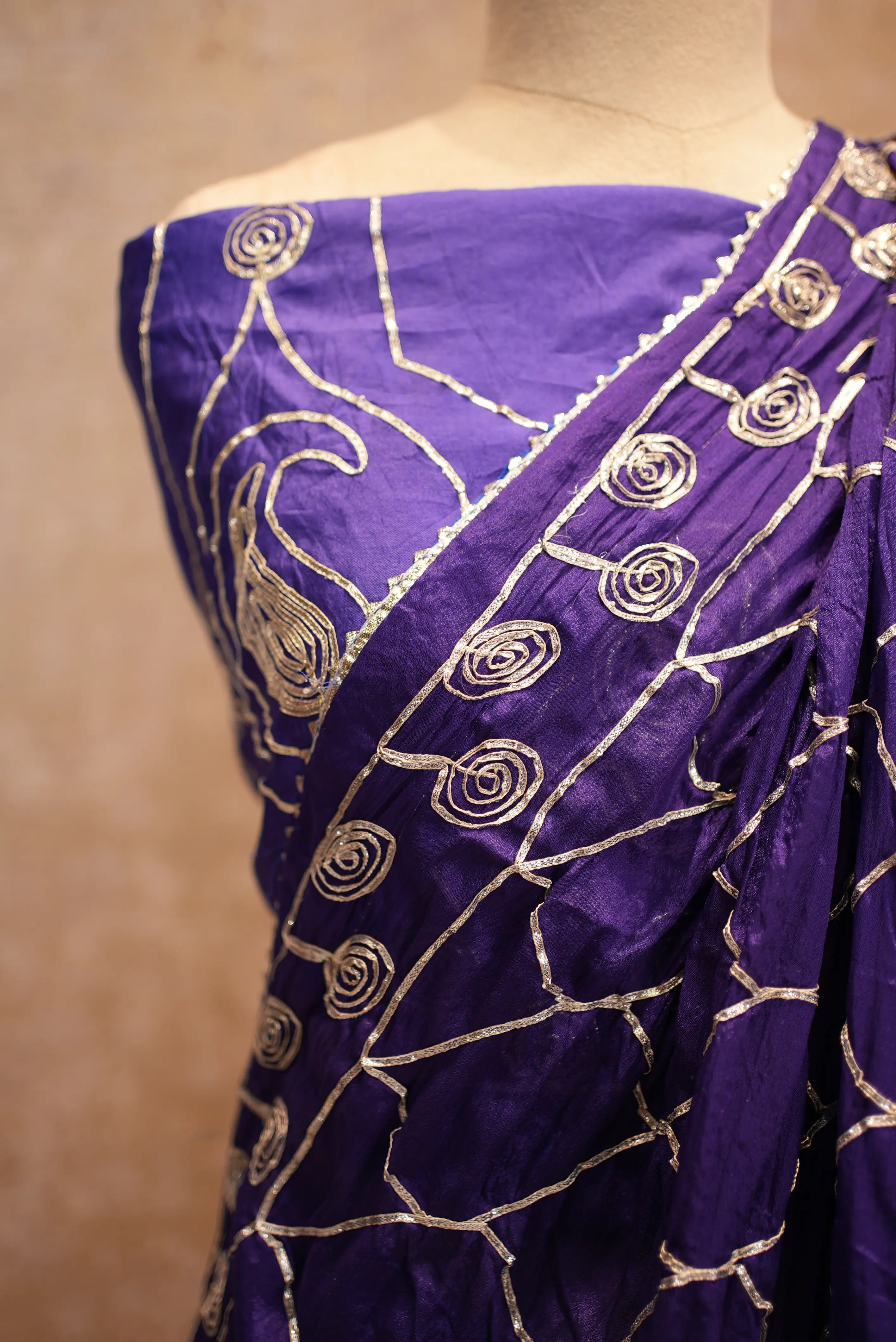 Purple Embroidered Lehenga – Elegant Designer Ethnic Wear for Women