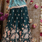 Modal Satin fabric, Sequence embrodry with jal work lehenga & blouse ##LC013