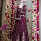 Fand fabric  embroidery sequence work with heavy lehenga & net fabric dupatta ##LC014