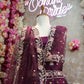 Fand fabric  embroidery sequence work with heavy lehenga & net fabric dupatta ##LC014