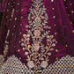 Fand fabric  embroidery sequence work with heavy lehenga & net fabric dupatta ##LC014
