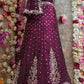 Fand fabric  embroidery sequence work with heavy lehenga & net fabric dupatta ##LC014