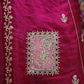 Fand fabric  embroidery sequence work with heavy lehenga & blouse ##LC015