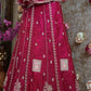 Fand fabric  embroidery sequence work with heavy lehenga & blouse ##LC015