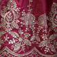 Viskos tissue fabric  embroidery sequence lehenga with heavy blouse & dupatta ##LC019