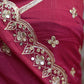 Viskos tissue fabric  embroidery sequence lehenga with heavy blouse & dupatta ##LC019