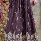 Viskos tissue fabric  embroidery sequence lehenga with heavy blouse & dupatta ##LC019