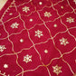 RAJASTHANI VINTAGE GOTAPATTI WORK SAREE WITH JAAL PATTERN (WITH BLOUSE)   ##SR0197