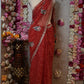 TRADITIONAL BANDHANI DESIGN SAREE WITH PANIHARI PATTERN (WITH BLOUSE) ##SR464