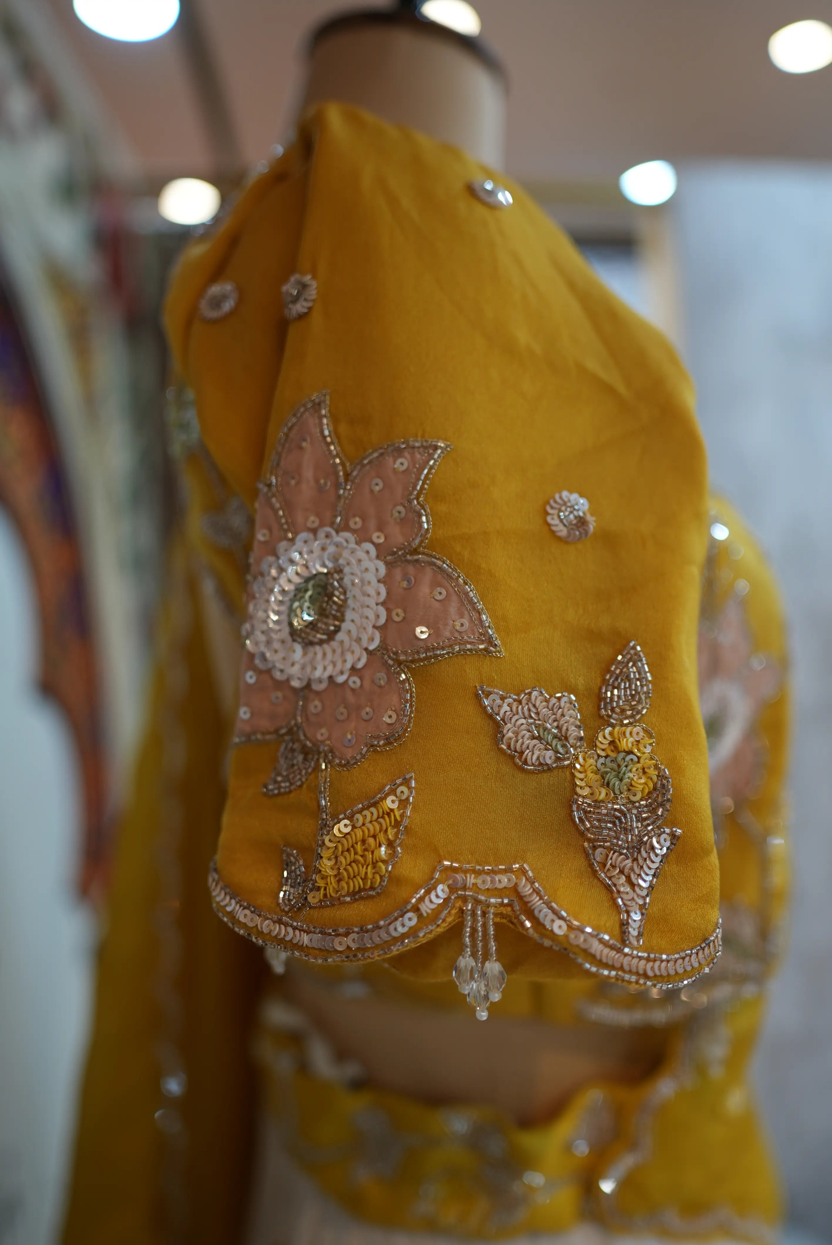 Sunshine Yellow Elegant Ethnic Outfit for Women