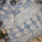 SHIBORI PRINT WITH LADDU BANDHEJ JARI BORDER SAREE(WITH BLOUSE) ##SR0202