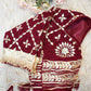 VELVET FABRIC RAJASTHANI AANGI BLOUSE WITH GOTA PATTI JAAL PATTERN (MEHROON) ##HB050