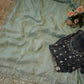 PARTY WEAR SAREE WITH GOTAPATTI HANDWORK (WITH BLOUSE) ##SR0208
