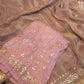 PARTY WEAR SAREE WITH GOTAPATTI HANDWORK (WITH BLOUSE) ##SR0208