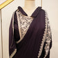 DESIGNER STITCH BLOUSE SAREE (FREE SIZE BLOUSE UPTO 42 SIZE) (5.5 MTR CUT) ##SR0213