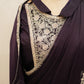 DESIGNER STITCH BLOUSE SAREE (FREE SIZE BLOUSE UPTO 42 SIZE) (5.5 MTR CUT) ##SR0213