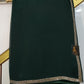 Elegant Georgette Fabric Saree with Zarkan Border & Stylish Belt – Girlish Look (WITH BLOUSE) ##SR0217