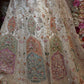 NET FABRIC LEHENGA WITH SEQUENCE AND PITTAN WORK IN BASE CREAM COLOUR  ##LC031