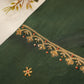 Pure Silk Fabric Handwork Blouse with Elephant Design (Unstitched)  ##HB040