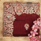 BRIDAL SAREE WITH HEAVY BORDER SEQUENCE ,EMBROIDERY AND DORI WORK (6.15 MTR CUT ) (WITH BLOUSE)  ##SR0216