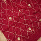RAJPUTI SAREE WITH GOTAPATTI WORK ON ROYAL GEORGETTE FABRIC (WITHOUT BLOUSE)    ##SR0221