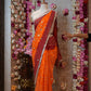 RAJASTHANI TRADITIONAL PILA SAREE WITH GOTA PATTI HANDWORK (WITH BLOUSE) ##SR0306