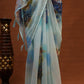 HANDWORK SAREE WITH PEACOCK DESIGN (WITH BLOUSE ) (6.15MTR CUT) ##SR0222