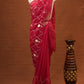 RAJPUTI SAREE WITH GOTAPATTI WORK ON ROYAL GEORGETTE FABRIC (WITHOUT BLOUSE)    ##SR0221