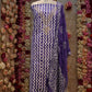 PUREE COTTON 3-PIECE LEHRIYA SUIT (UNSTITCHED) ##SF040