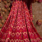 GOTA PATTI AND ZARDOZI WORK KADHI JORJET FABRIC SAREE (WITH BLOUSE) (6.15 MTR CUT APPROX) ##SR0232