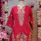 PAKISTHANI PATTERN 3-PIECE SUIT WITH EMBROIDERY WORK AND MASLIN FABIRC DUPATTA ##SP113