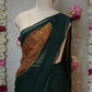 ROYAL CHIFFON FABRIC SAREE WITH AARI TARI & MIRROR WORK (WITH OUT BLOUSE) ##SR478