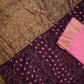 SEQUENCE & EMBROIDERY WORK DESIGNER BANDHANI PATTERN SAREE WITH ZARI WEAVING BORDER (WITH BLOUSE ) (6.15 MTR CUT )##SR0230