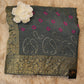 SEQUENCE & EMBROIDERY WORK DESIGNER BANDHANI PATTERN SAREE WITH ZARI WEAVING BORDER (WITH BLOUSE ) (6.15 MTR CUT )##SR0230