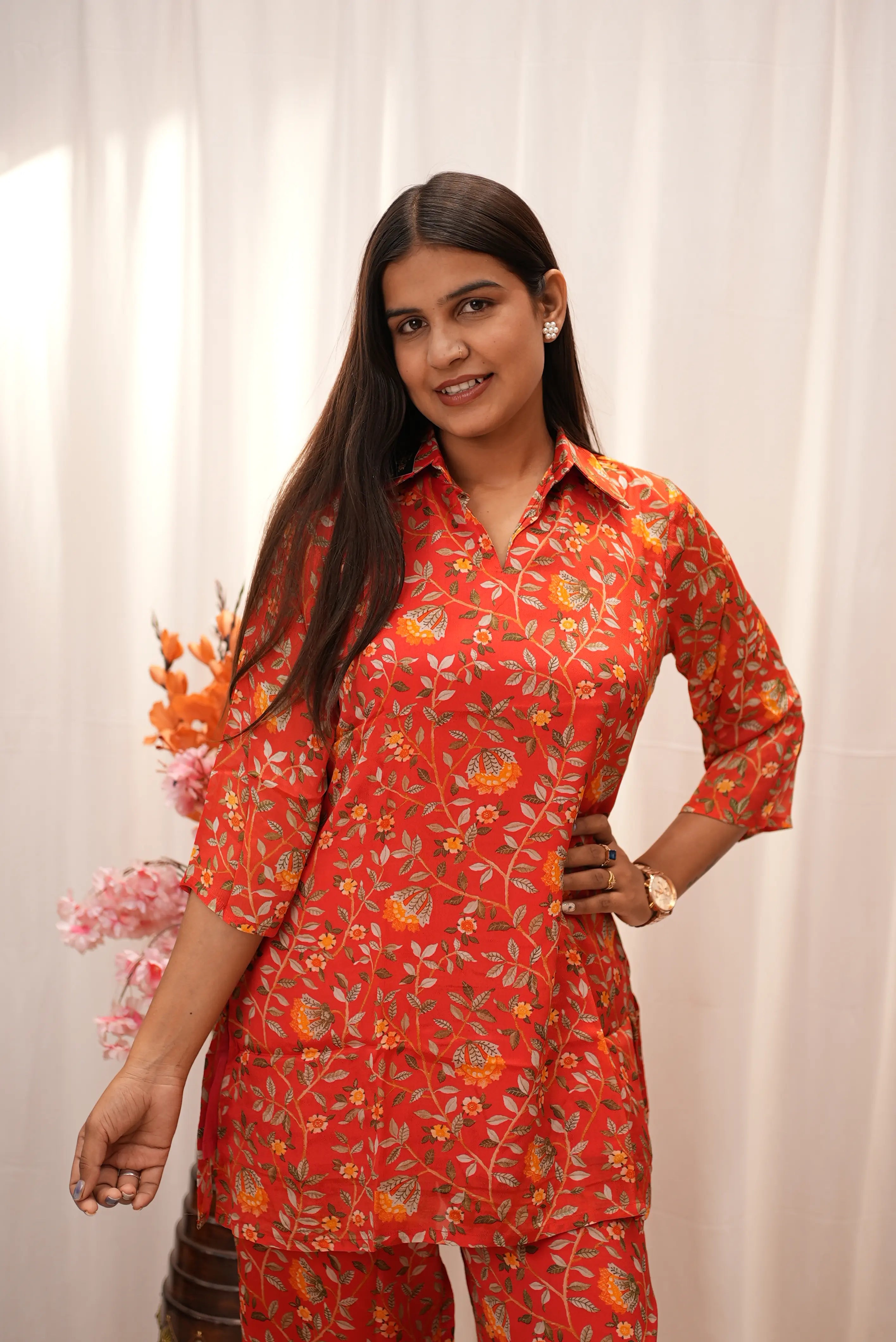 Floral Garden Printed Co-Ord Set