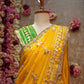 RAJASTHANI KACCHI GOTAPATTI WORK SAREE WITH HEAVY GOTAPATTI WORK (WITH BLOUSE)  ##SR497