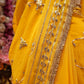 RAJASTHANI KACCHI GOTAPATTI WORK SAREE WITH HEAVY GOTAPATTI WORK (WITH BLOUSE)  ##SR497