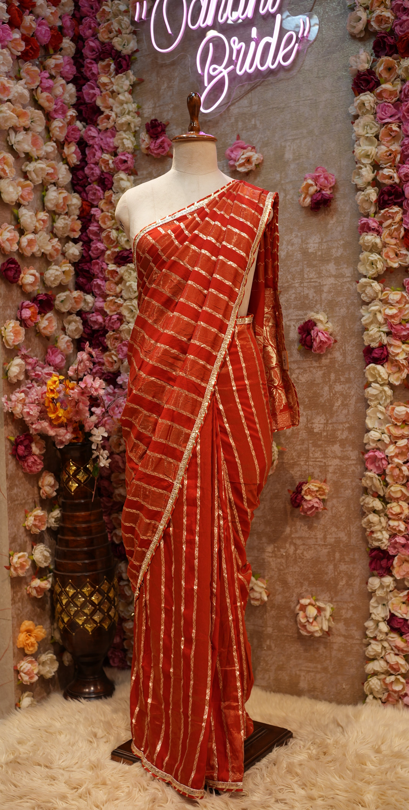 WEDDING SEASON SEPCIAL SAREE WITH LACE BORDER AND RUNING BLOUSE ##SR495