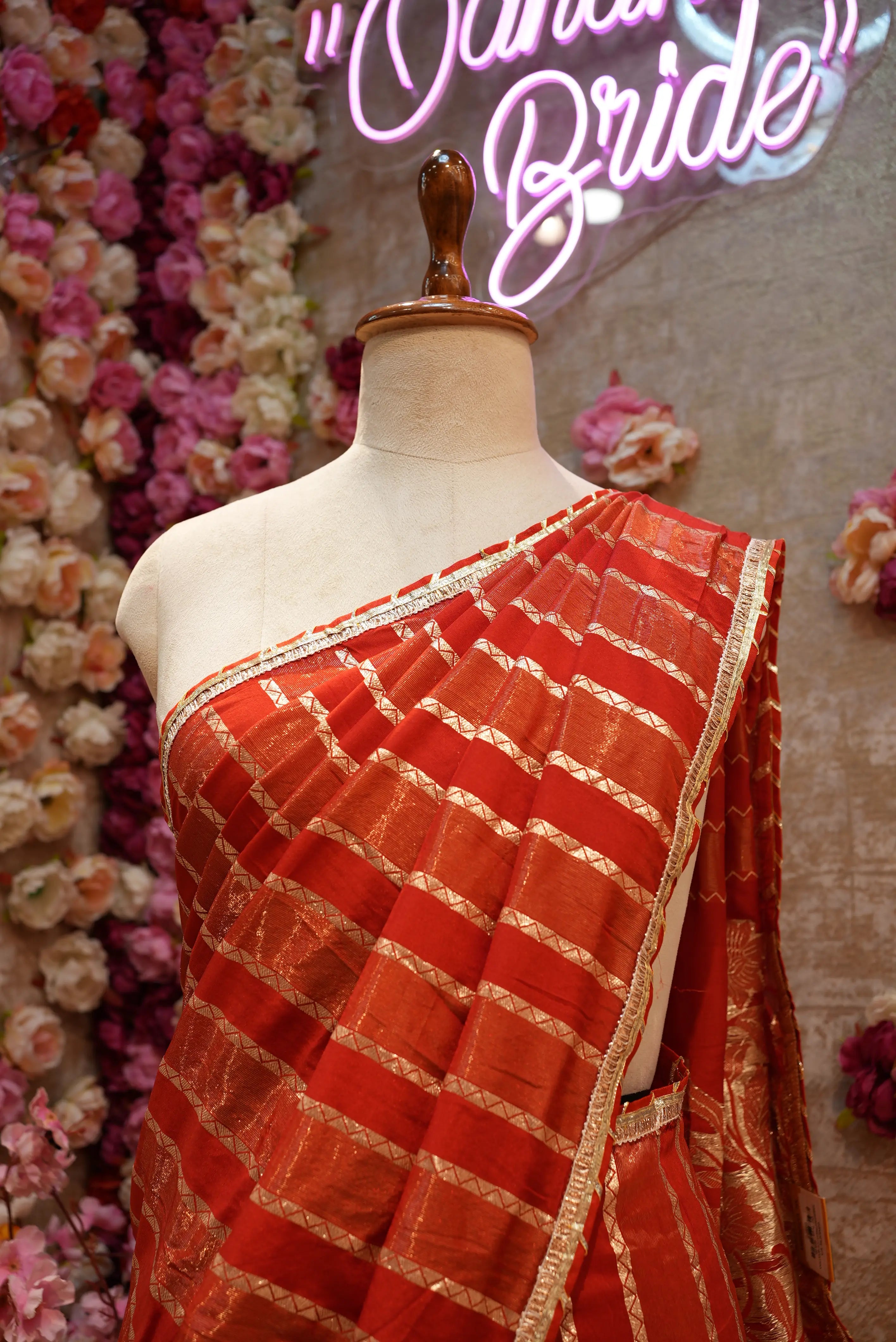 Wedding Season Special Saree with Lace Border (With Blouse)