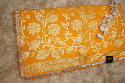 WEDDING SEASON SEPCIAL SAREE WITH LACE BORDER AND RUNING BLOUSE ##SR495