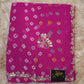 RAJASTHANI BANDHANI SAREE WITH GOTA PATTI & CUTDANA WORK BORDER ON ROAYL CHIFFON FABRIC (WITH RUNING BLOUSE) ##SR503