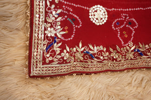 RAJASTHANI HANDWORK CHUNRI WITH GOTAPATTI WORK     ##HC050