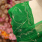RAJASTHANI SAPECIAL THAKURJI CHIFFON SAREE WITH AARI TARI WORK AND JAAL PATTERN & PEACOCK DESIGN ##SR466