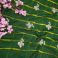 ROYAL CHINON FABRIC LEHERIYA SAREEE IN TWO DIFFERENT DESIGN (WITH  BLOUSE) ##SR0244