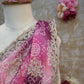 C PALLU WORK WITH SADHED COLOUR BANDHANI SAREE (WITH BLOUSE) (CUT 6.15 APPROX) ## SR0242