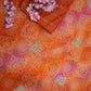 C PALLU WORK WITH SADHED COLOUR BANDHANI SAREE (WITH BLOUSE) (CUT 6.15 APPROX) ## SR0242