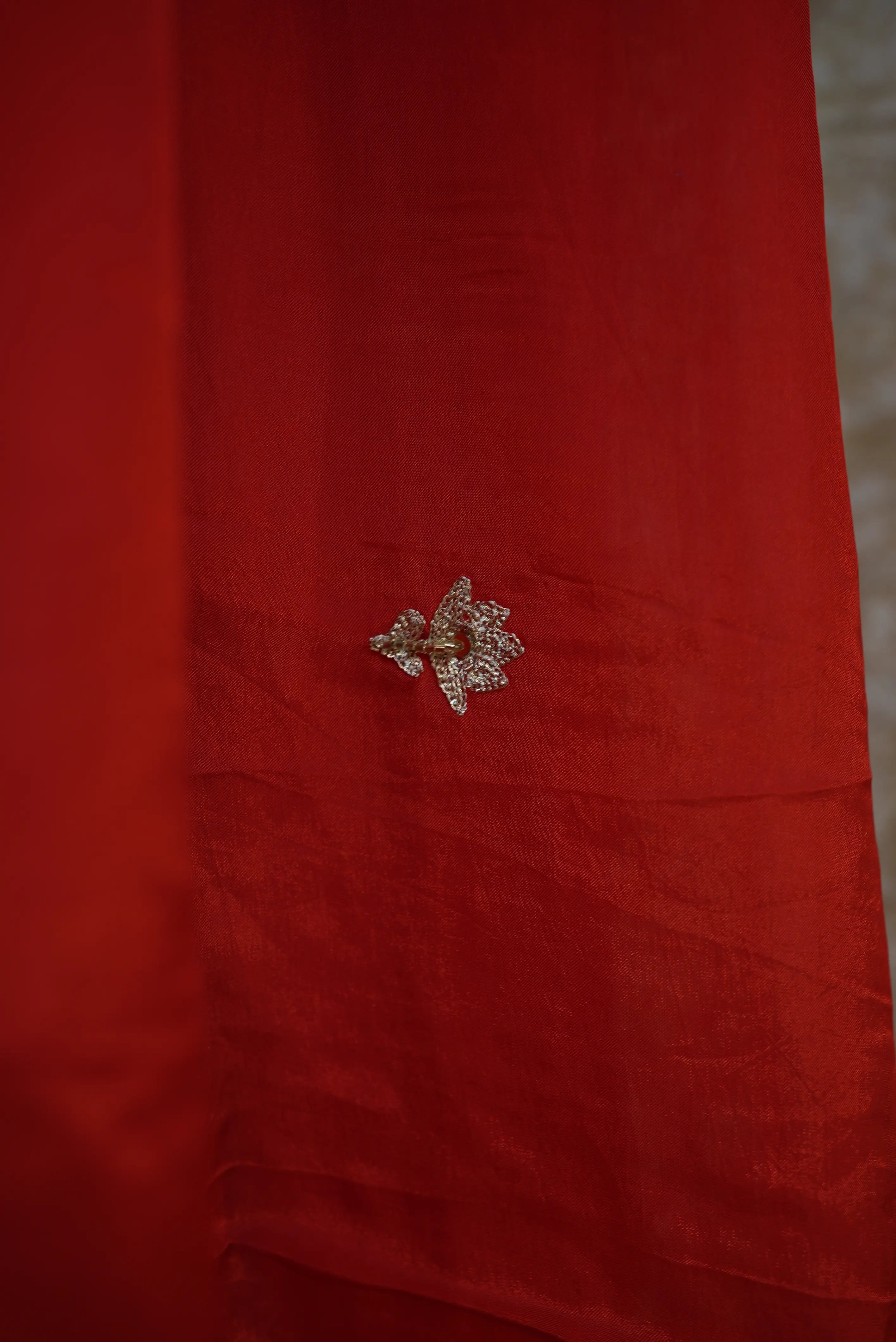 Saree with Border Pattern & Vintage Work (with Blouse)