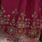 CRUSH TISSUE FABRIC LEHNGA WITH BEATS WORK PANNEL AND CUTDANA WORK  ##LC021