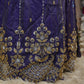 CRUSH TISSUE FABRIC LEHNGA WITH BEATS WORK PANNEL AND CUTDANA WORK  ##LC021