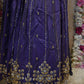 CRUSH TISSUE FABRIC LEHNGA WITH BEATS WORK PANNEL AND CUTDANA WORK  ##LC021